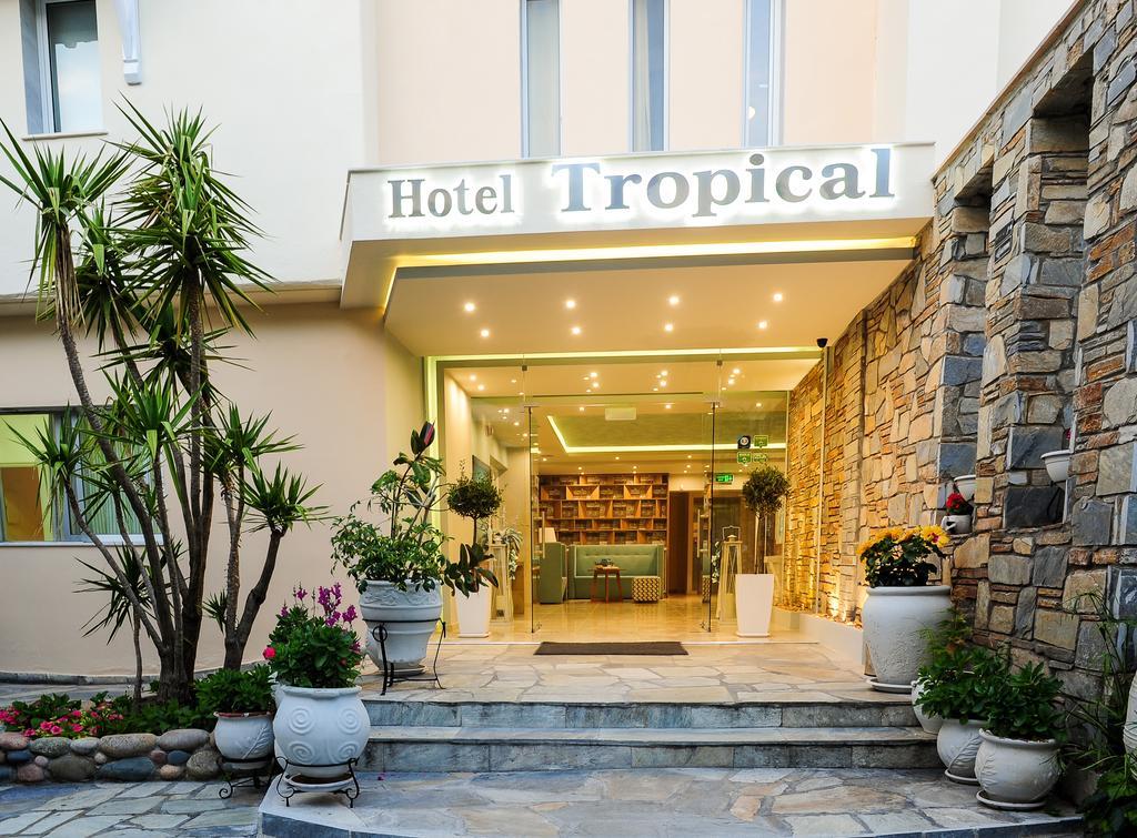 Aparthotel Tropical Chaniotis Exterior foto